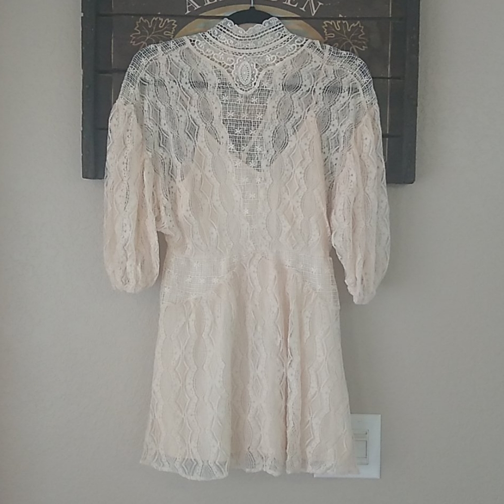 Boho Free People Lace Dress